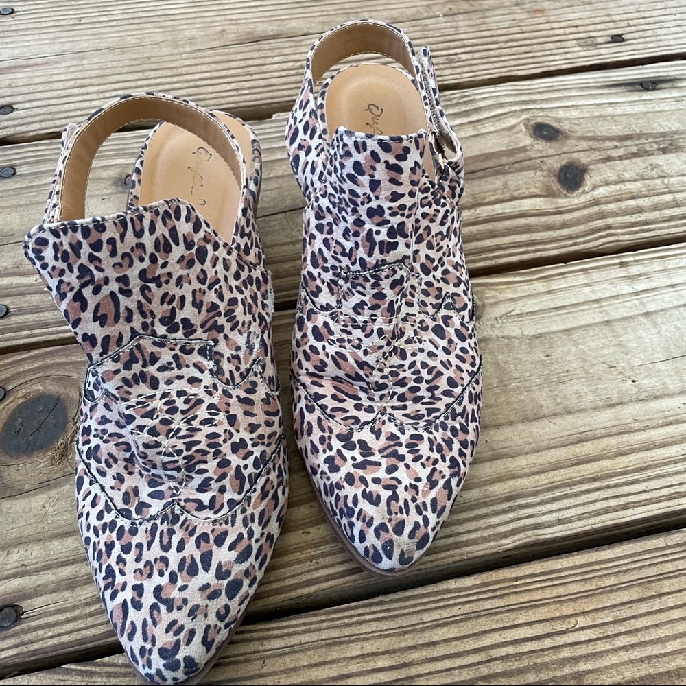 Boutique cheetah booties!